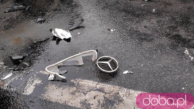 Uwaga kierowcy. Noga z gazu. Karambol na Zamenhofa