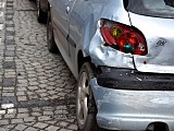 Kolizja na skrzyżowaniu ulicy Spółdzielczej z Trybunalską w Świdnicy