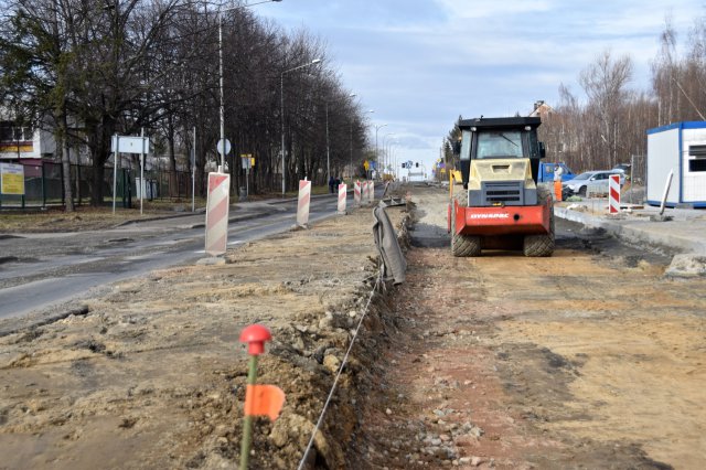 Trwa przebudowa ul. Sikorskiego