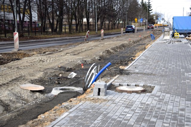 Trwa przebudowa ul. Sikorskiego
