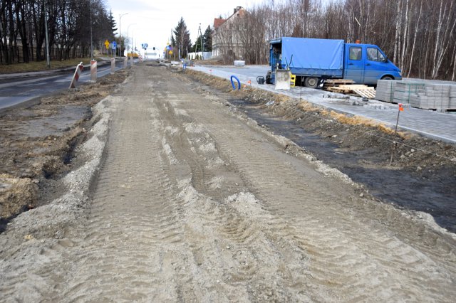 Trwa przebudowa ul. Sikorskiego