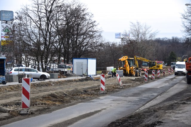 Trwa przebudowa ul. Sikorskiego
