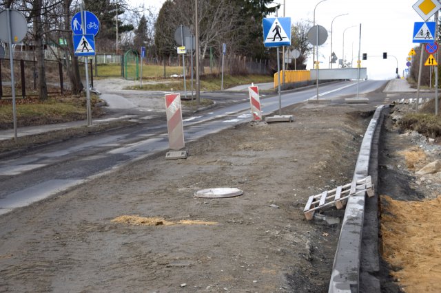 Trwa przebudowa ul. Sikorskiego