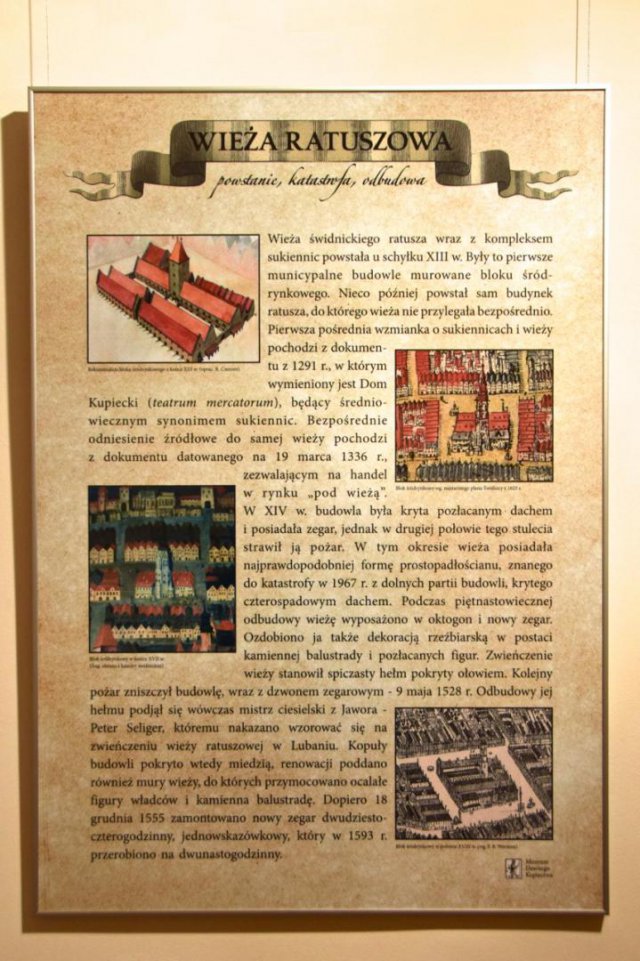 Wieża Ratuszowa – powstanie, katastrofa, odbudowa