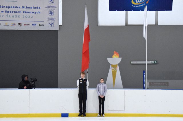 Ogólnopolska Olimpiada Młodzieży - zmagania łyżwiarzy figurowych