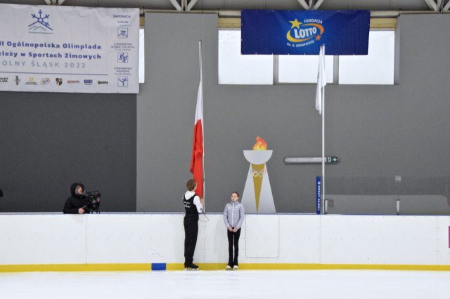 Ogólnopolska Olimpiada Młodzieży - zmagania łyżwiarzy figurowych