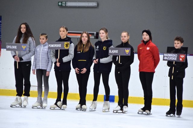 Ogólnopolska Olimpiada Młodzieży - zmagania łyżwiarzy figurowych