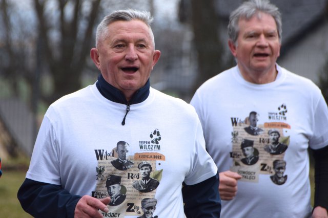 Bieg Tropem Wilczym w Strzegomiu