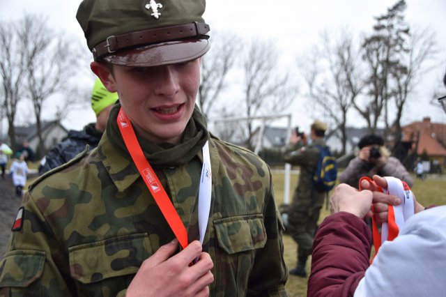 Bieg Tropem Wilczym w Strzegomiu