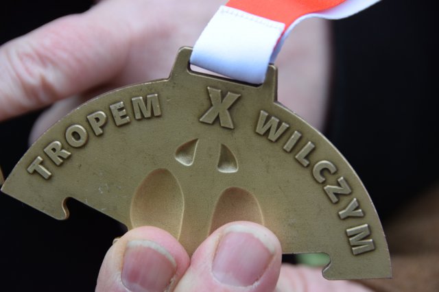 Bieg Tropem Wilczym w Strzegomiu