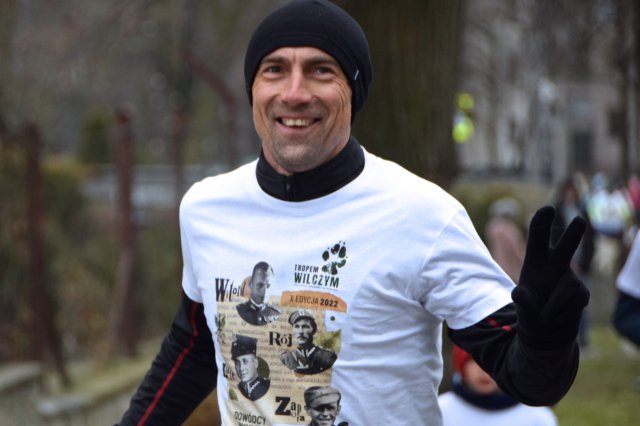 Bieg Tropem Wilczym w Strzegomiu