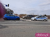 [FOTO] Kolizja drogowa przy ul. Esperantystów w Świdnicy
