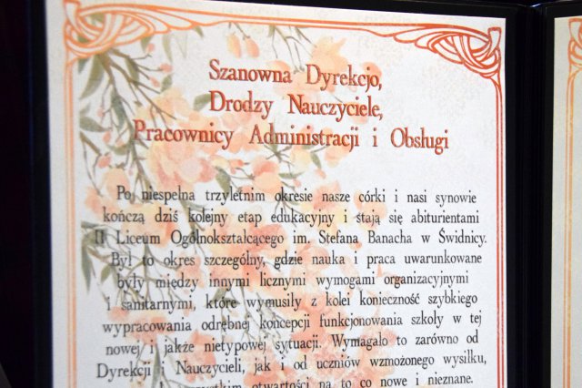 Ostatnia prosta przed egzaminem dojrzałości. Maturzyści Banacha zakończyli rok szkolny
