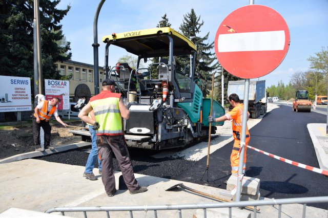 Kolejny etap prac na ul. Sikorskiego