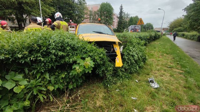 [FOTO] Zdarzenie drogowe na ul. Zamenhofa