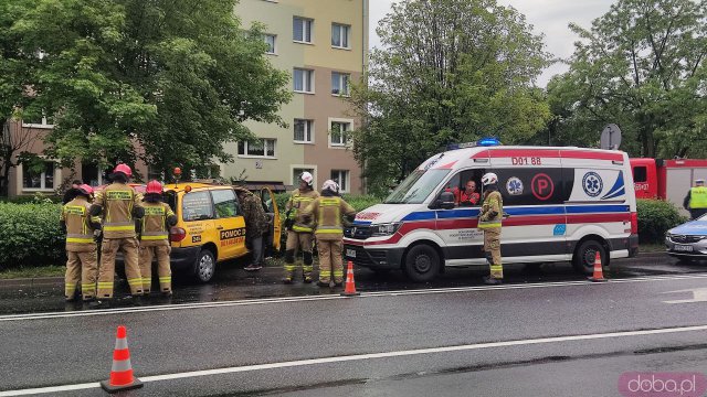 [FOTO] Zdarzenie drogowe na ul. Zamenhofa