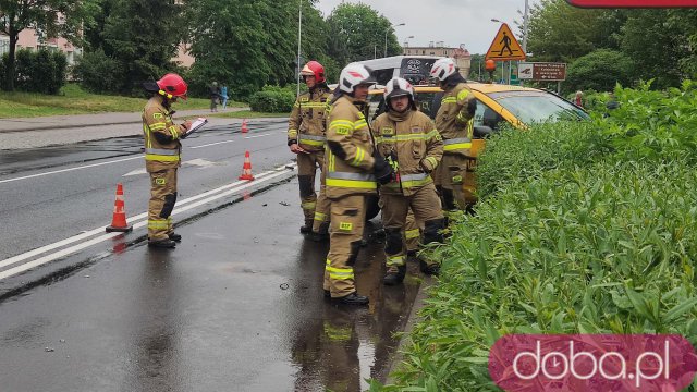 [FOTO] Zdarzenie drogowe na ul. Zamenhofa