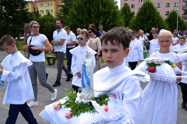 Uroczystość Bożego Ciała na Osiedlu Młodych w Świdnicy