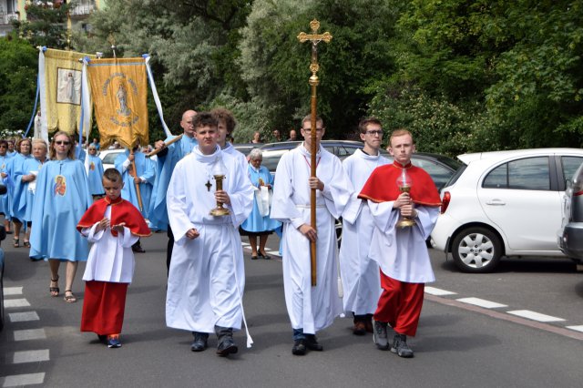 Uroczystość Bożego Ciała na Osiedlu Młodych w Świdnicy