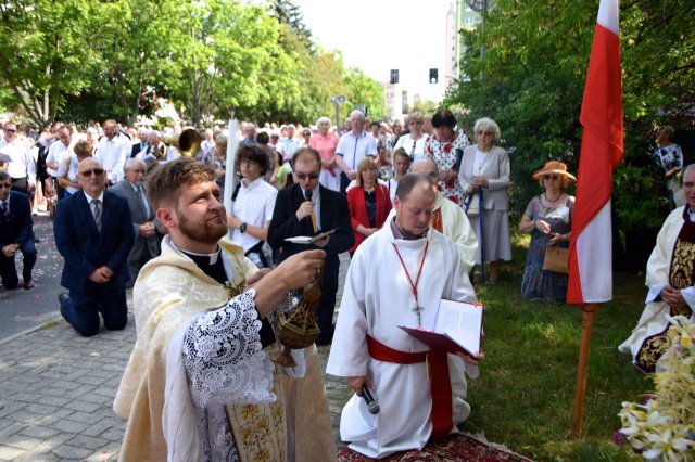 Uroczystość Bożego Ciała na Osiedlu Młodych w Świdnicy