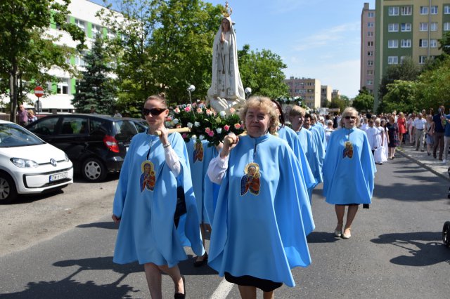 Uroczystość Bożego Ciała na Osiedlu Młodych w Świdnicy