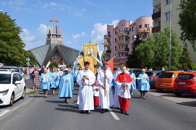 Uroczystość Bożego Ciała na Osiedlu Młodych w Świdnicy