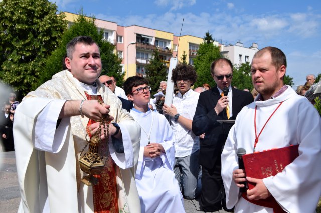 Uroczystość Bożego Ciała na Osiedlu Młodych w Świdnicy