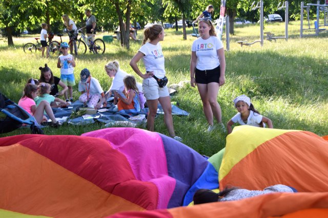 Lato na podwórku powróciło na świdnickie osiedla