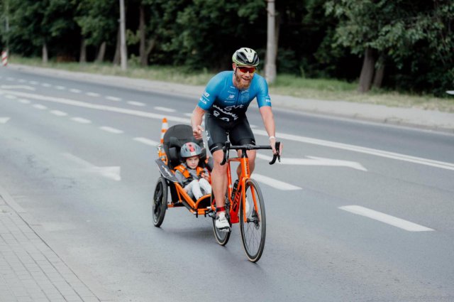 [FOTO] Kacper Stępniak ze Świebodzic zatriumfował w Enea Bydgoszcz Triathlon 