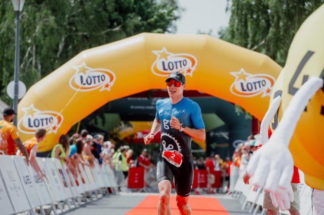 [FOTO] Kacper Stępniak ze Świebodzic zatriumfował w Enea Bydgoszcz Triathlon 