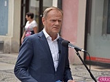 [FOTO] Donald Tusk z wizytą w Świdnicy