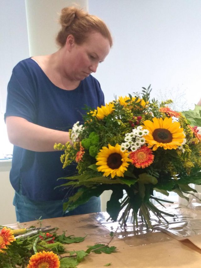 Warsztaty florystyczne połączone z promocją wolontariatu