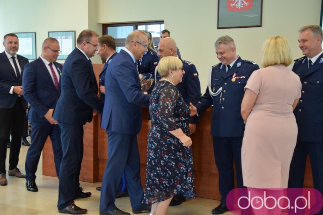 [FOTO] Uroczyste obchody Święta Policji z awansami i nagrodami