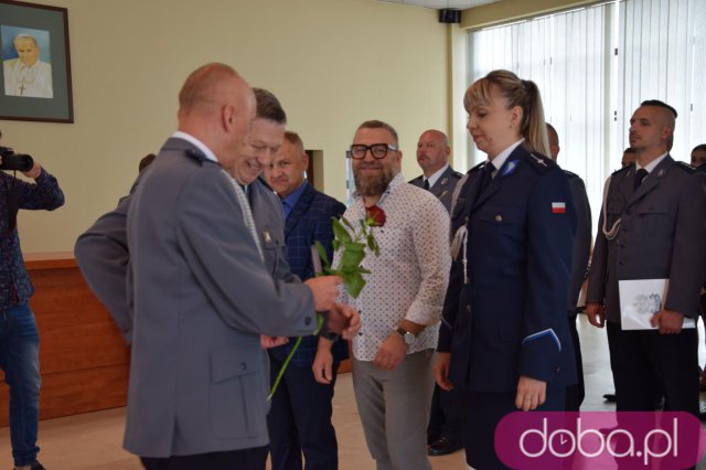 [FOTO] Uroczyste obchody Święta Policji z awansami i nagrodami