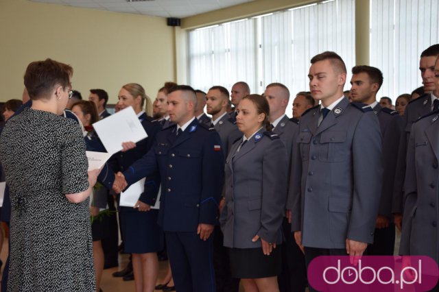[FOTO] Uroczyste obchody Święta Policji z awansami i nagrodami