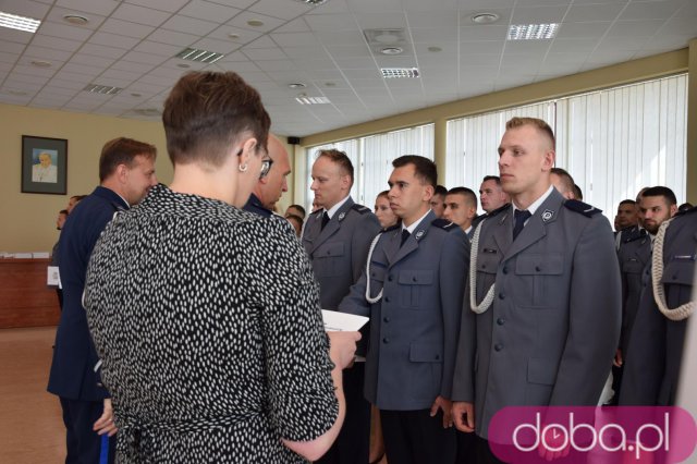 [FOTO] Uroczyste obchody Święta Policji z awansami i nagrodami