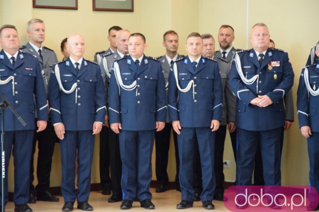 [FOTO] Uroczyste obchody Święta Policji z awansami i nagrodami