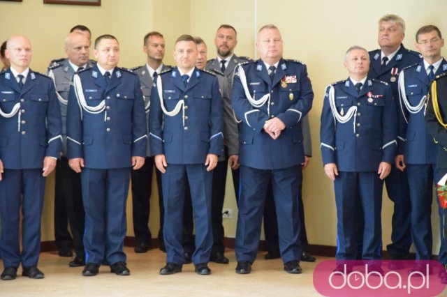 [FOTO] Uroczyste obchody Święta Policji z awansami i nagrodami