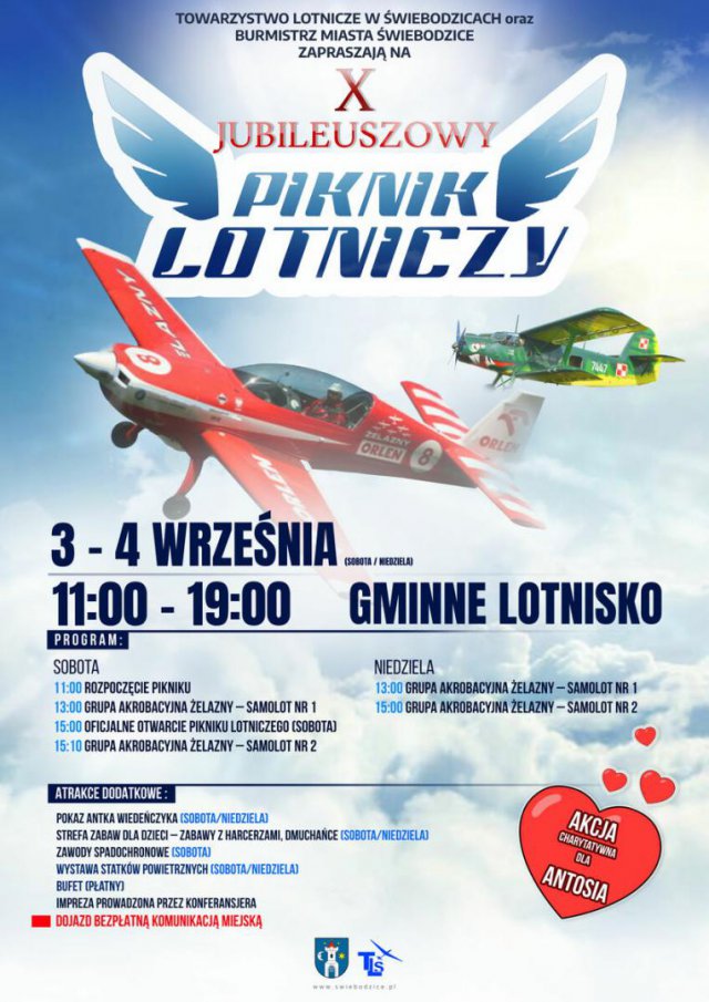 Piknik Lotniczy w Świebodzicach