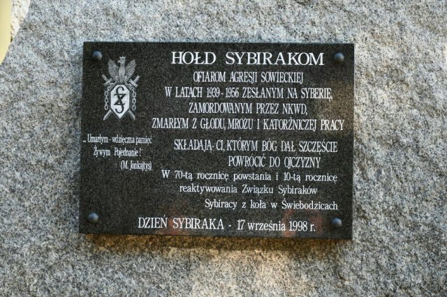 [FOTO] Uroczyste obchody Dnia Sybiraka 
