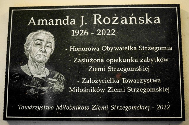 [FOTO, VIDEO] Uhonorowali Amandę J. Rożańską