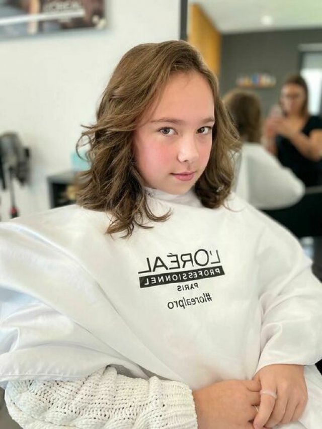 Oddała włosy na Fundację Rak\\\\\\\\