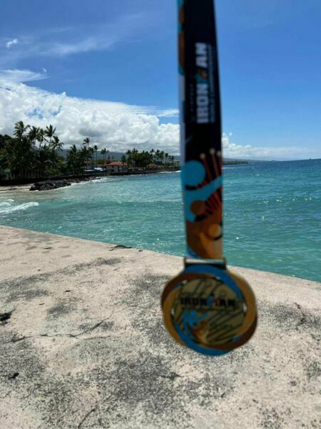[FOTO] Tomasz Rudnik wrócił z Mistrzostw Świata Ironman Hawaje 