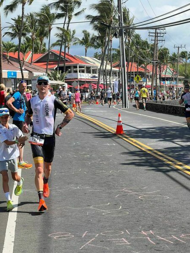 [FOTO] Tomasz Rudnik wrócił z Mistrzostw Świata Ironman Hawaje 