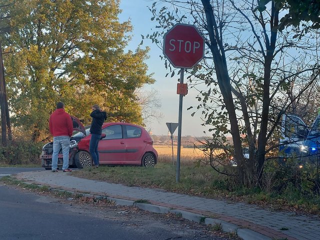 Stłuczka na Bystrzyckiej