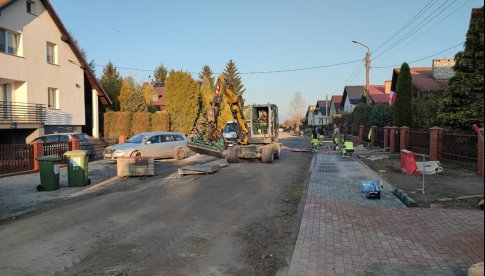 Ulica Gajcego w Marcinowicach czasowo nieprzejezdna