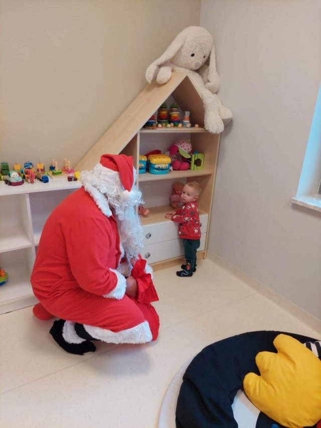 Święty Mikołaj nie zapomniał też o maluszkach z gminnego żłobka w Pszennie!