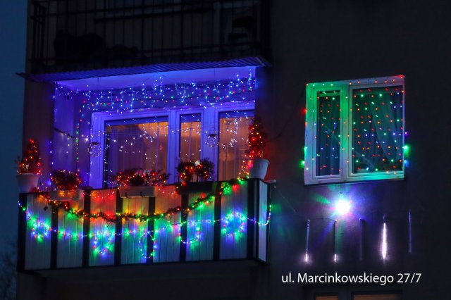 [FOTO] Najładniej przystrojone i oświetlone świdnickie domy i balkony