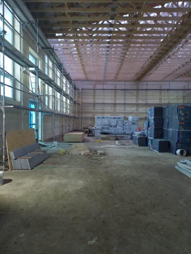 Sala gimnastyczna - Grodziszcze