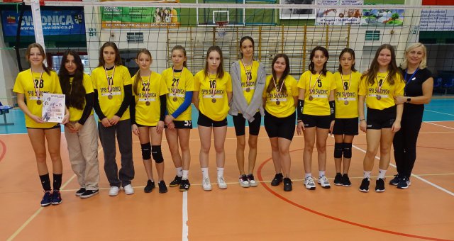 Turniej piłki siatkowej dziewcząt klas 7-8 szkół podstawowych 